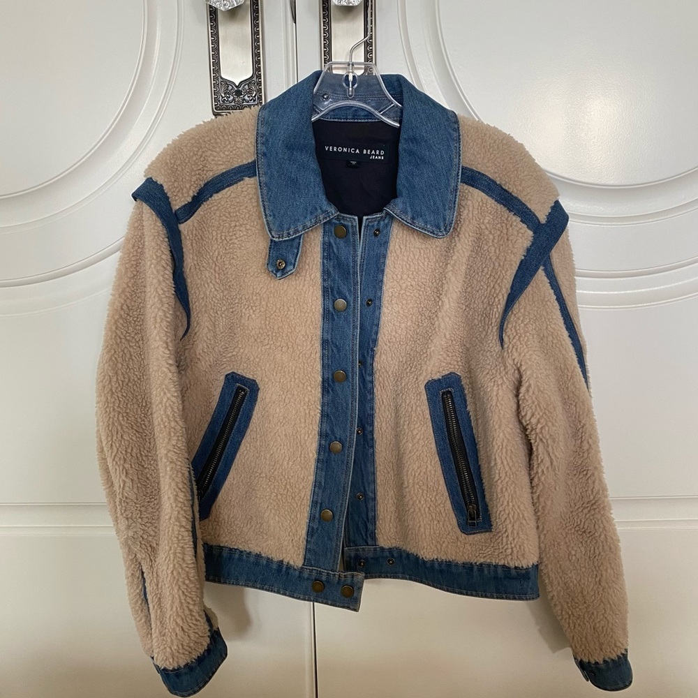 Veronica Beard Denim Jacket, Size Medium